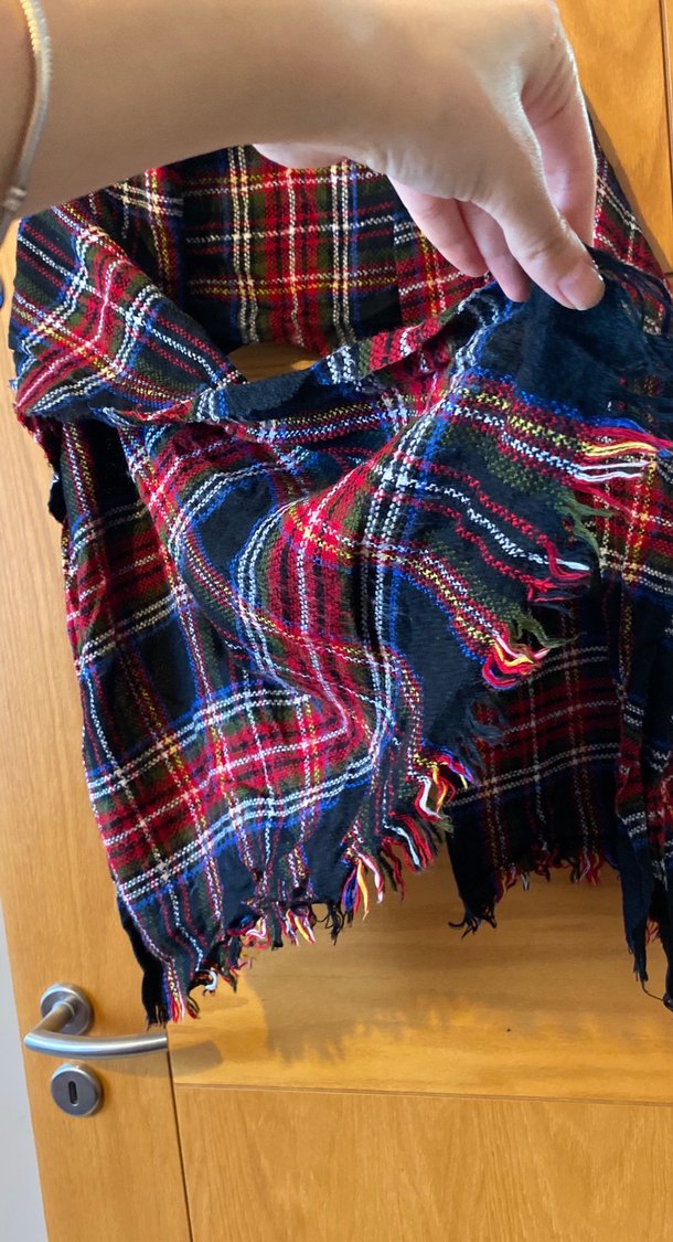 Çok Renkli Şal Atkı - Görsel 2