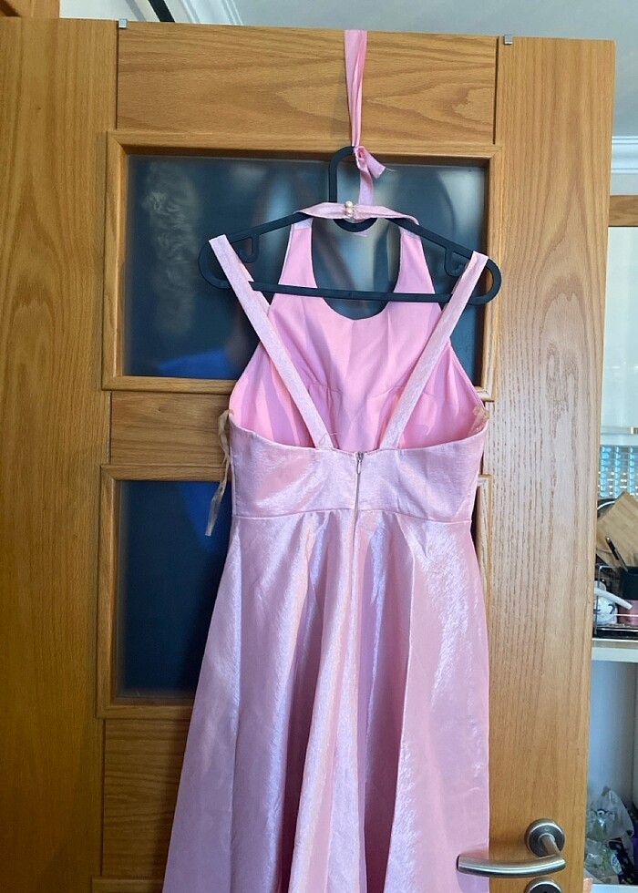 Pembe Abiye - Görsel 5