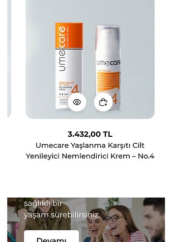 UmeCare Yaşlanma Karşıtı Cilt yenileyici Nemlendirici - Görsel 3