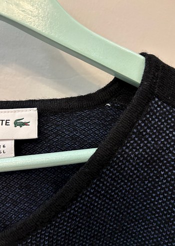 Gri Erkek V Yakalı Örgü Yün Kazak - Görsel 3