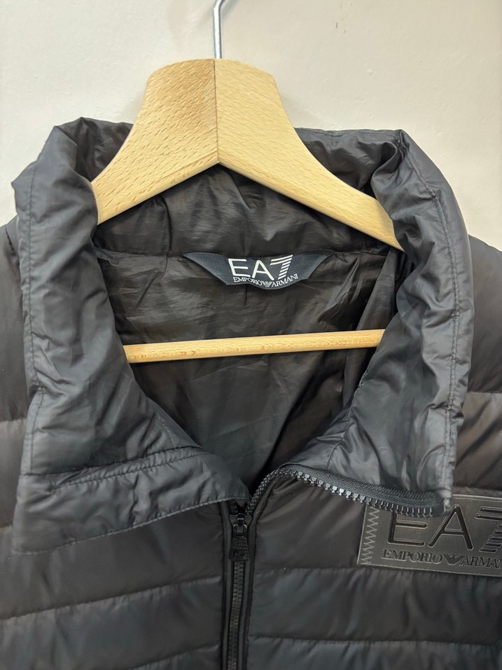 Siyah Erkek Fermuarlı Şişme Mont - Görsel 3