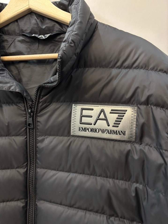 Siyah Erkek Fermuarlı Şişme Mont - Görsel 5