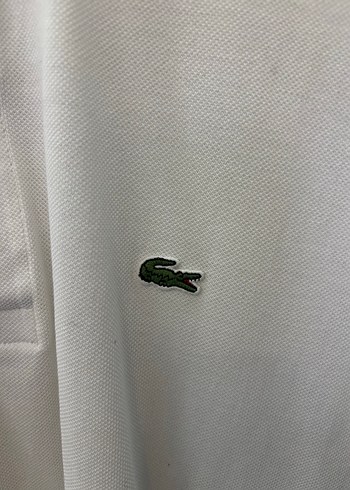 Erkek Beyaz Kısa Kollu Polo Yaka Tişört - Görsel 5