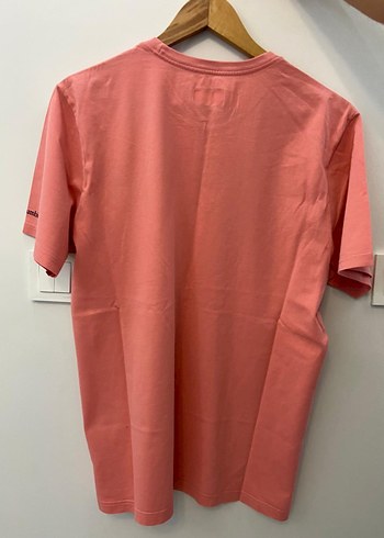 Columbia Pembe Baskılı Erkek Tişört - Görsel 4