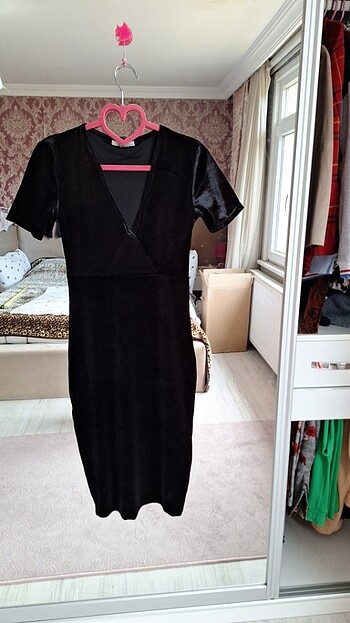Zara Kadiye Siyah Elbise
