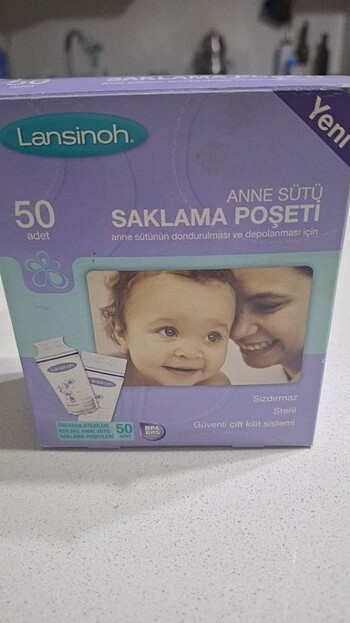 Lansinoh Anne Sütü Saklama Poşeti
