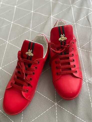 Gucci Kırmızı spor ayakkabı
