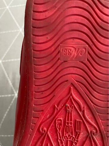39 Beden bordo Renk Kırmızı spor ayakkabı