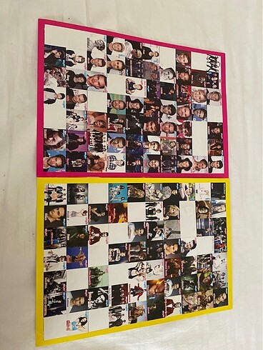 10 sayfa ünlü stickerı