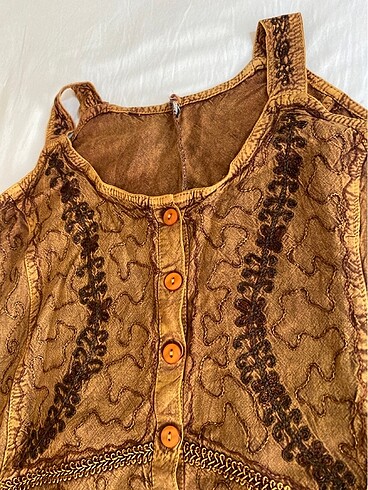 Diğer vintage bohem elbise