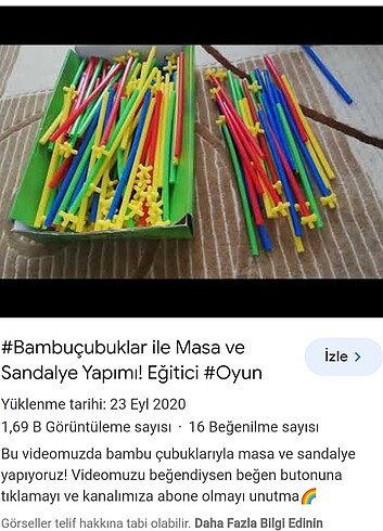 Diğer Bambu çubuklar 