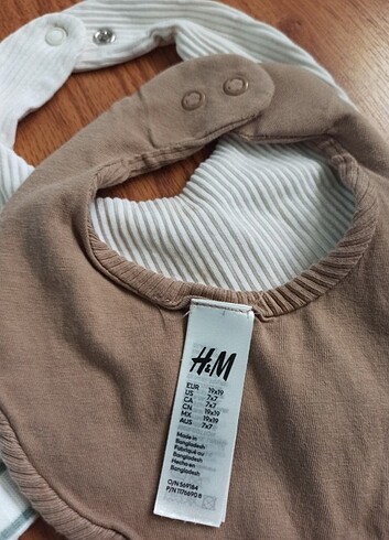0-3 Ay Beden çeşitli Renk H&M marka bebek kıyafeti 