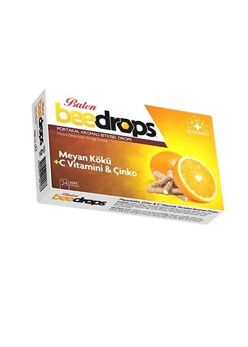 Baten Beedrops Portakal Aromalı Meyan Kökü 24 Tablet