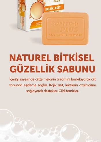 Kojik Asitli Doğal Bitkisel Güzellik Sabunu