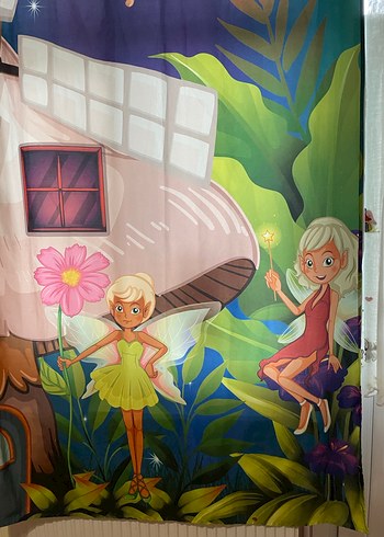 Renkli Pop Kültür Baskılı Perde - Görsel 3