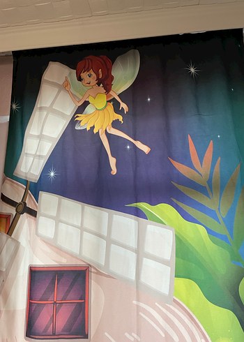 Renkli Pop Kültür Baskılı Perde - Görsel 4