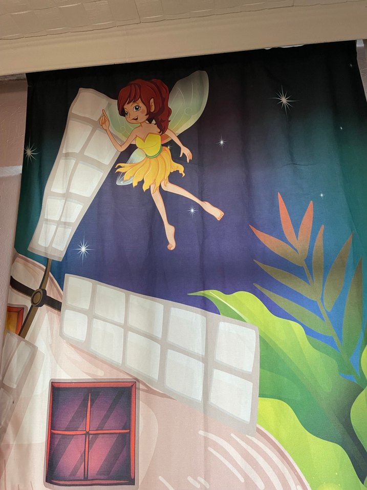 Renkli Pop Kültür Baskılı Perde - Görsel 4