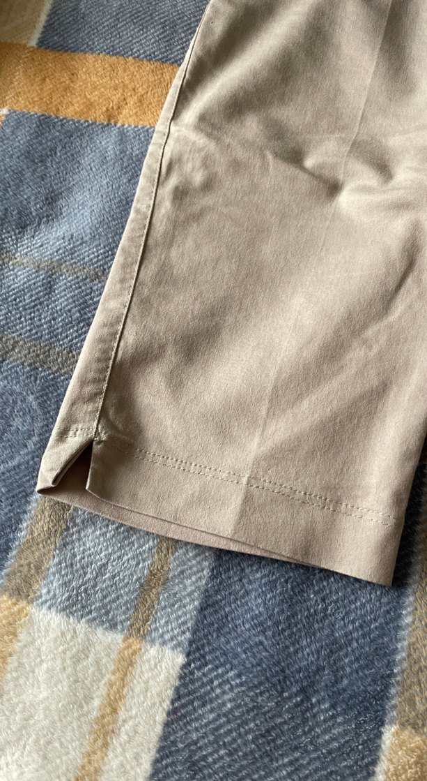 Bej Kadın Bermuda Şort - Görsel 2