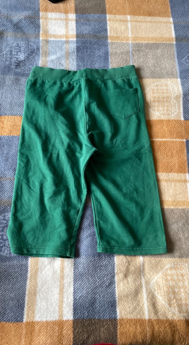 Yeşil Rahat Kesim Şort - Görsel 3