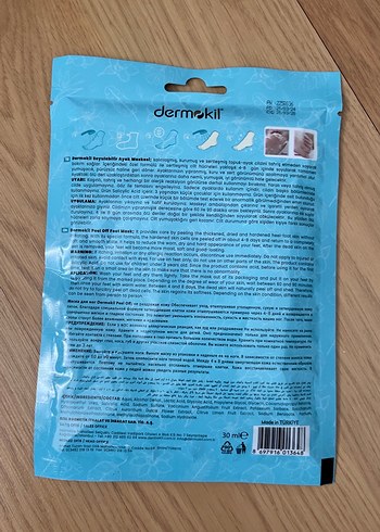 Diğer Dermokil Peeling Etkili Ayak Maskesi