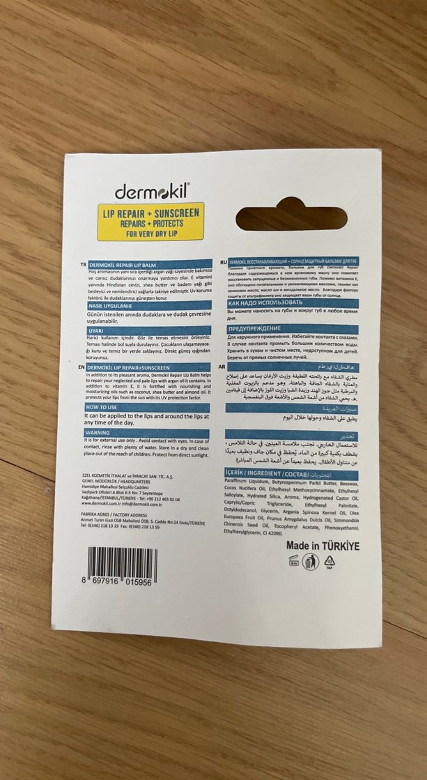 Dermokil Dudak Onarıcı ve Güneş Koruyucu - Görsel 2