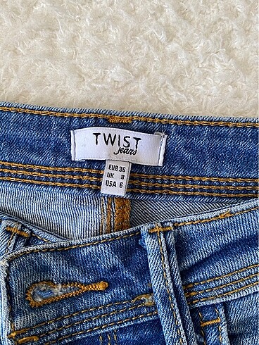Twist Normal bel skinny kot