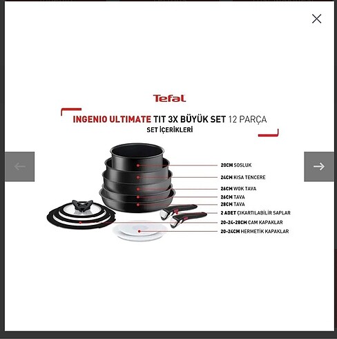 Tefal 3 x ingenio tencere seti