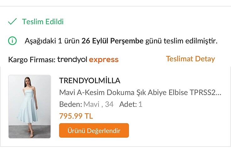 34 Beden Bir kere kullanıldı
