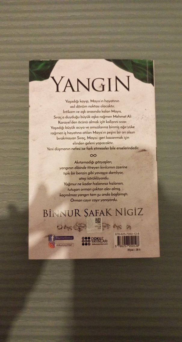 Yangın Mavisi - Binnur Şafak Nigiz - Görsel 3