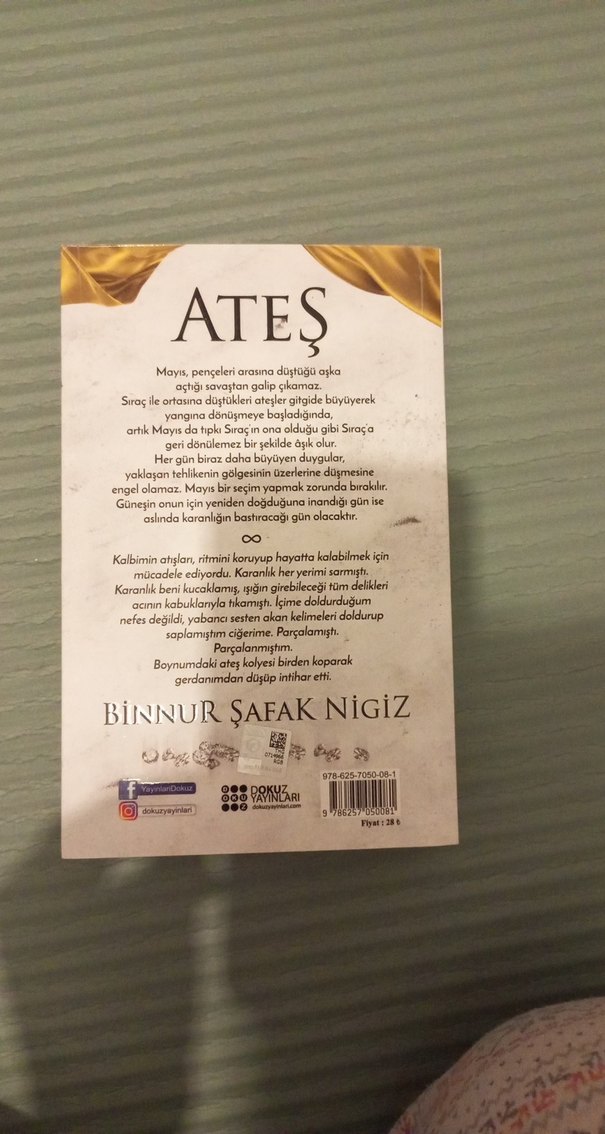 Ateş Yangın Mavisi - Binnur Şafak Nigiz - Görsel 3