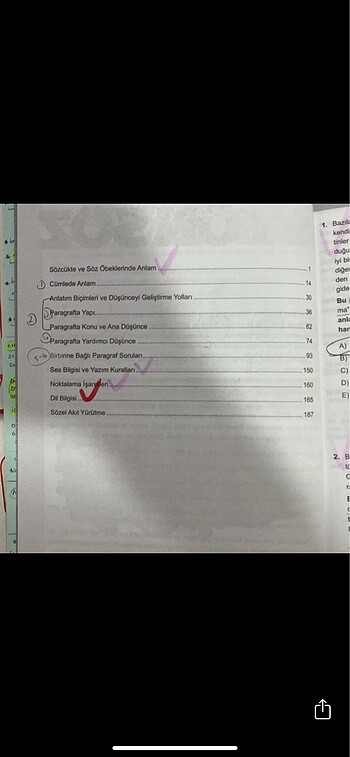  Beden Yediiklim kpss cikmis sorular