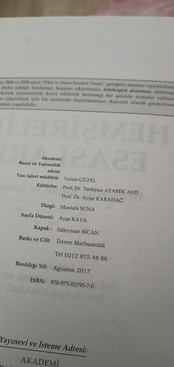 hemşirelik esasları 1 ve 2 .kitap