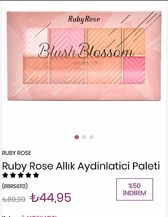 Ruby Rose Blush Palette 