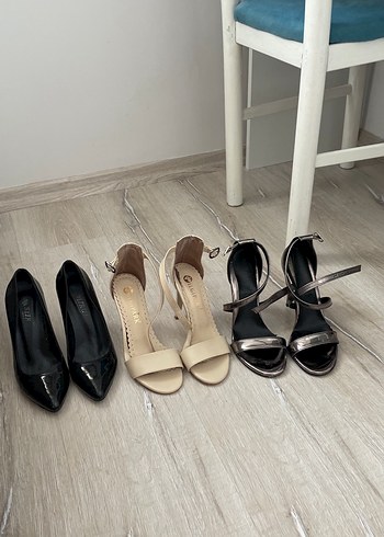 Topuklu ayakkabılar stiletto tek bant