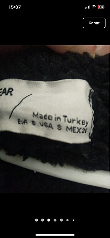 s Beden Pull and bear ceket