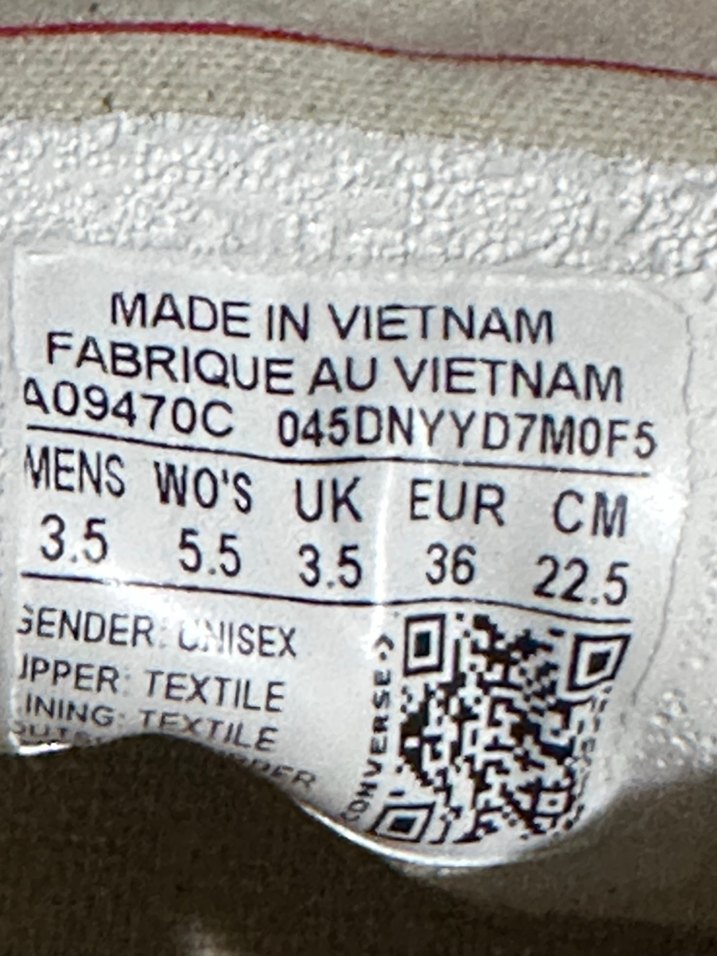 Kadın Yeşil Minimalist CONVERSESpor Ayakkabı - Görsel 4