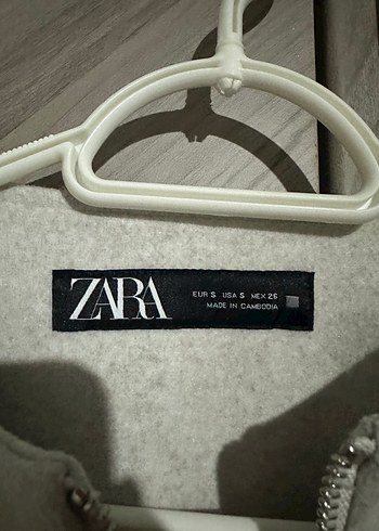 Gri Fermuarlı Kadın Ceket - Görsel 4