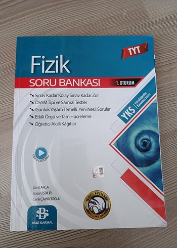 TYT Fizik bilgi sarmal Yks test kitabı