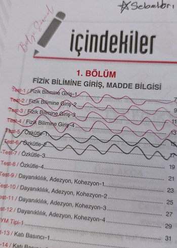  TYT Fizik bilgi sarmal Yks test kitabı