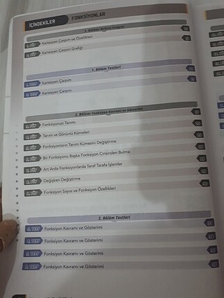 Tonguç kampüs tyt matematik fonksiyonlar soru bankası