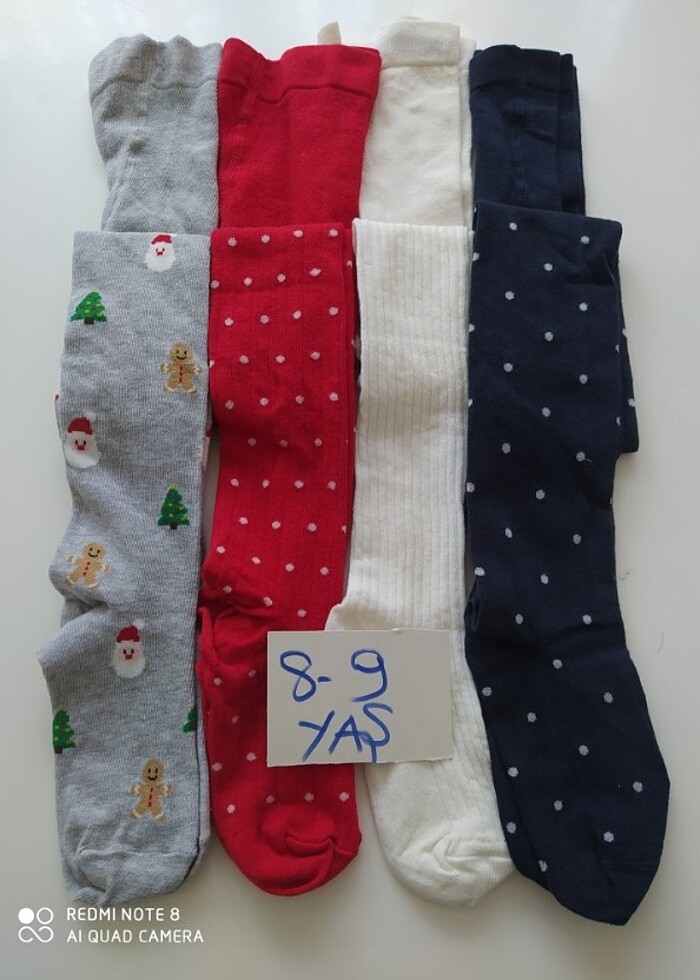 8/9 yaş külotlu çorap ???? - Görsel 3