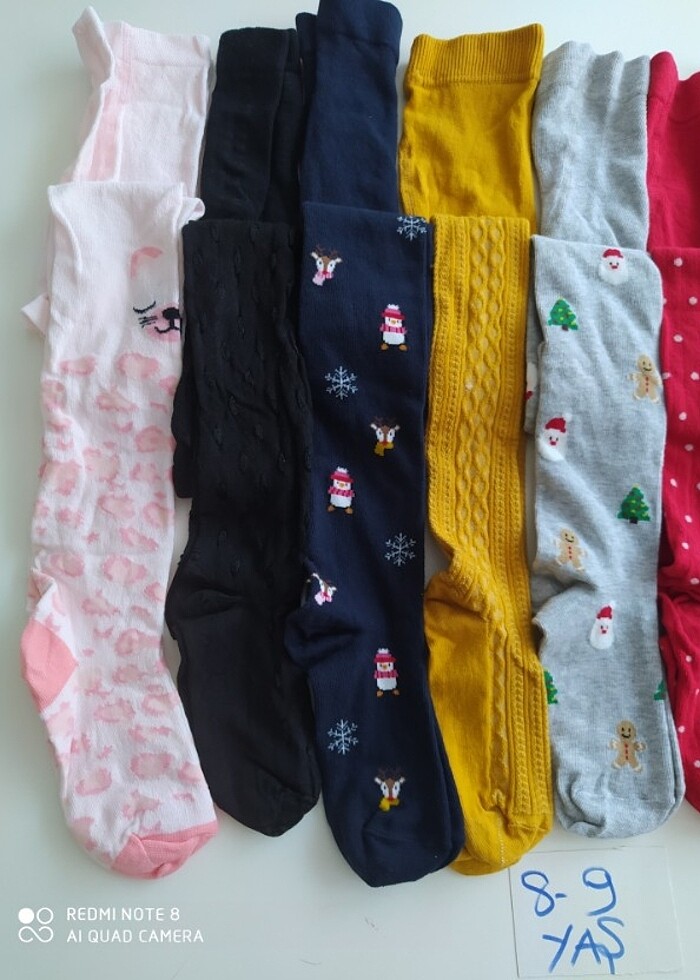 8/9 yaş külotlu çorap ???? - Görsel 4