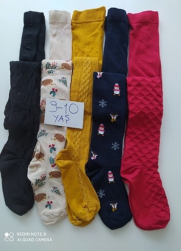 9/10 yaş külotlu çorap ???? - Görsel 5