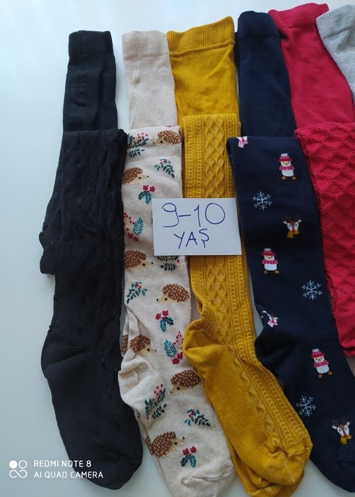 9/10 yaş külotlu çorap ???? - Görsel 4