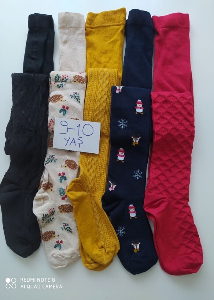 9/10 yaş külotlu çorap ???? - Görsel 5