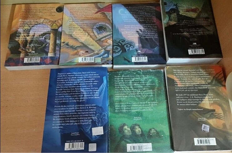 Beden Harry potter eski basım kitap seti
