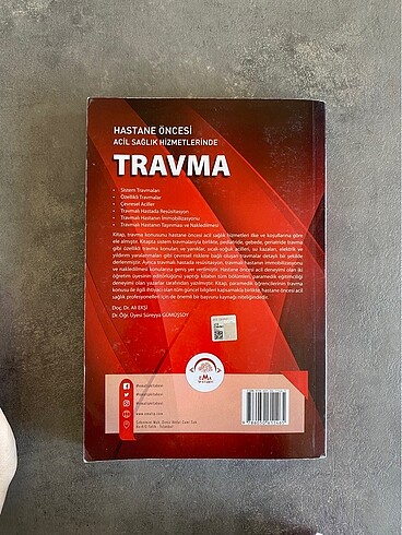  Beden Acil Sağlık Hizmetlerinde TRAVMA