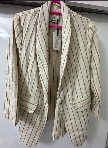 Keten Blazer Ceket