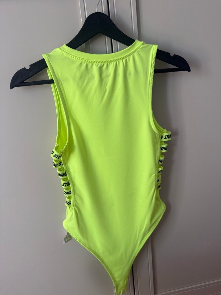 Sarı Kolsuz Mini Body- Mayo - Görsel 3