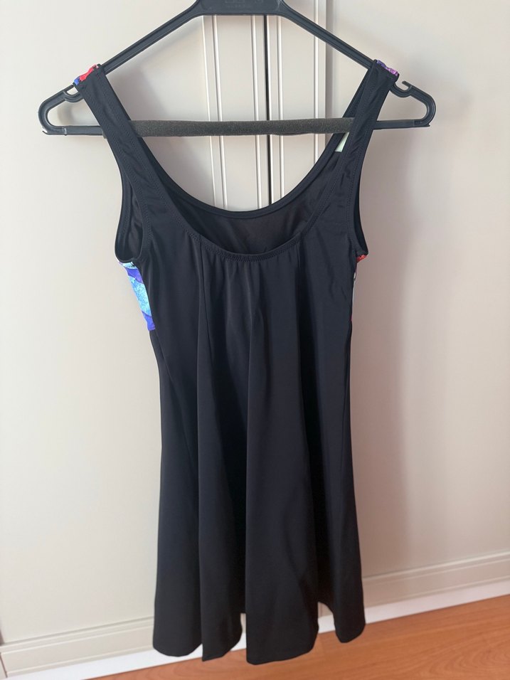 Çok Renkli Drapeli Spor Mayo Elbise - Görsel 4